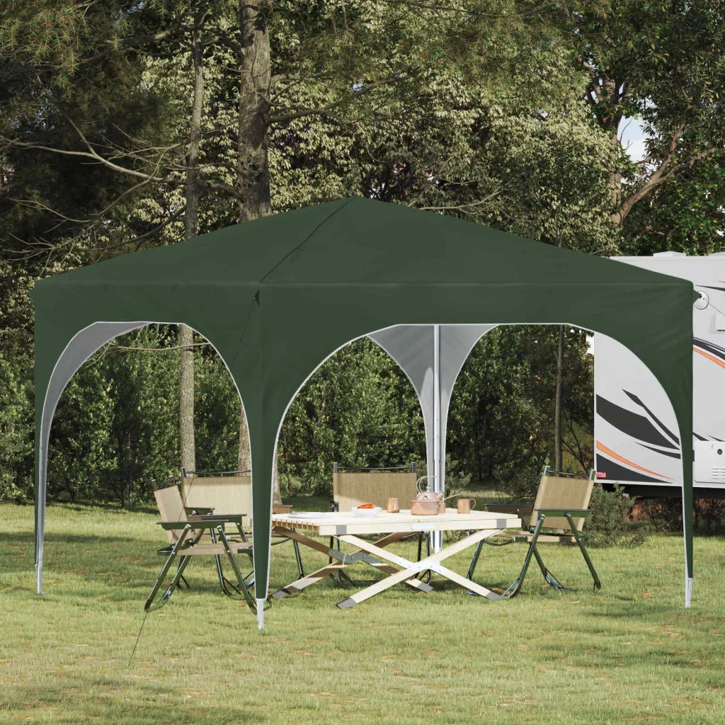 Tenda per feste a pop-up-Gazebo 290 x 290 x 245 cm Verde 769633