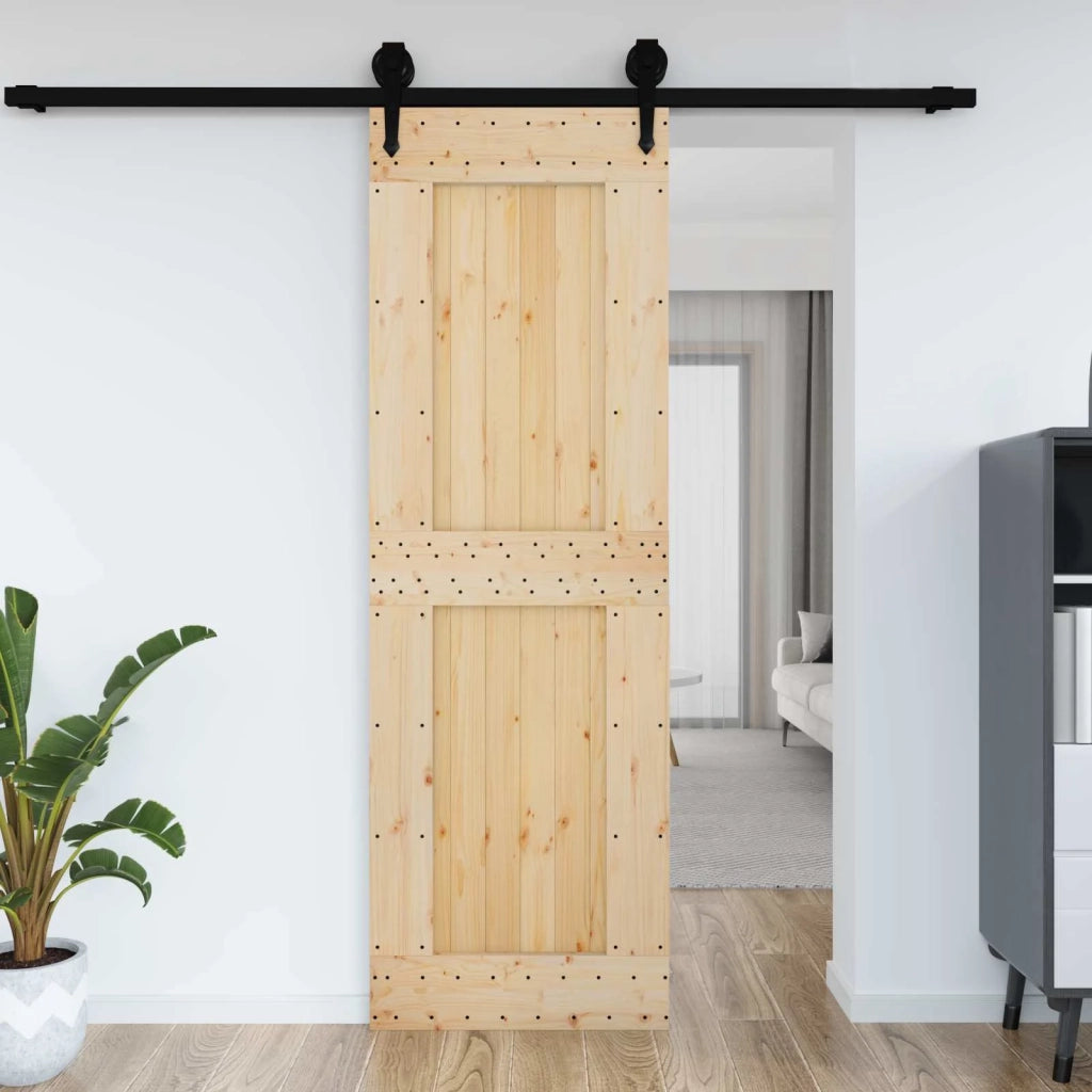 Porta NARVIK Naturale 70 x 210 cm Legno di pino solido 42047088
