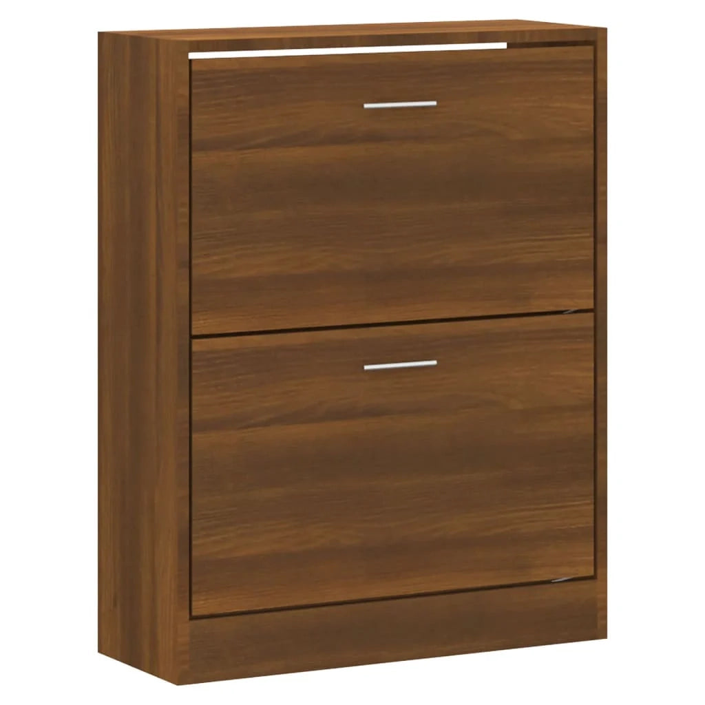 Scarpiera scarpiera mobile portaoggetti ingresso corridoio soggiorno 63 x 24 x 81 cm MDF marrone 02_0021646