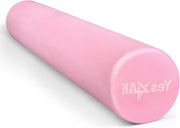 Fasciarol per schiena colonna vertebrale braccia gambe (45 x 15 cm) medium duro rullo di schiuma - per yoga pilates estensione e fitness - rullo di massaggi