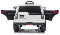 Macchina Elettrica per Bambini 12V con Licenza Land Rover Discovery Bianca
