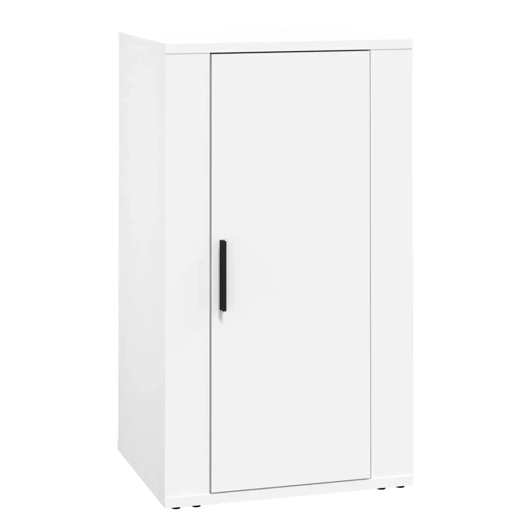 Credenza Bianca 40x33x70 cm in Legno Multistrato 819412