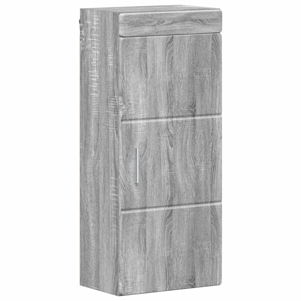 Armadio da bagno a muro TULUM Grigio Sonoma 37 x 24,5 x 86 cm 880337