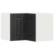 Mobile da cucina moderno con pratico spazio contenitivo 57 x 57 x 40 cm legno composito nero 02_0053975