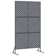 Schermo per Privacy Antracite 100 x 50 x 180 cm Acciaio CFW1500780