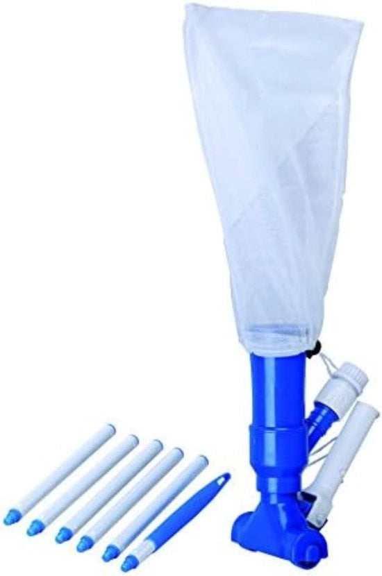 Bombo di piscina - Bombo di piscina - Aspiratore di fondo - Aspiratore di fondo con asta in alluminio da 1,5 m