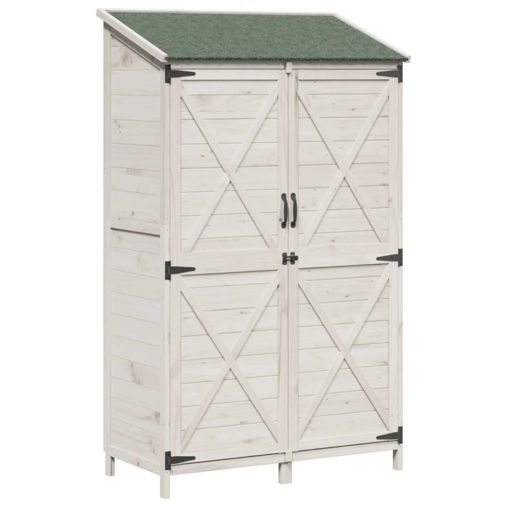 Capanno da Giardino Bianco 106 x 56 x 176,5 cm 42033481
