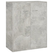 Credenza | Madia | Buffet da pranzo | Armadio da pranzo Grigio Cemento 60x30x75 cm in Legno Multistrato