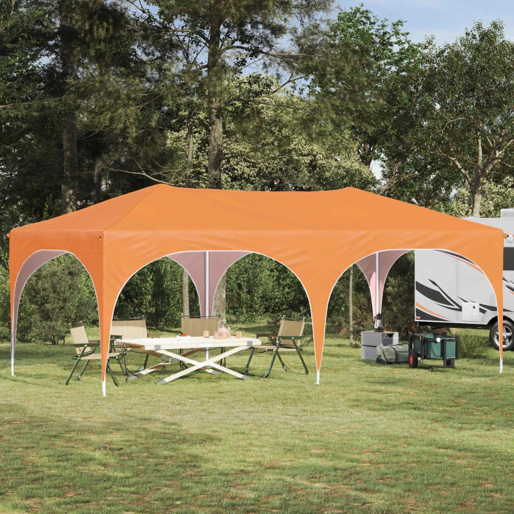 Tenda per feste a pop-up Arancione 575 x 288 x 245 cm 42019888