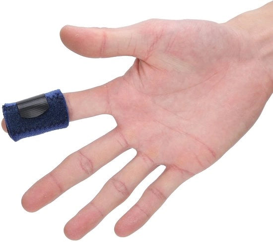 Supporto per Articolazione delle Dita - Frattura della Falange - Bracciale per Dita - Piastra in Alluminio - Universale per 5 Dita - Duraturo e Pratico