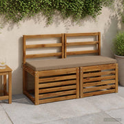 Cuscino per panchina SOEST 100% Poliestere Tortora 948784