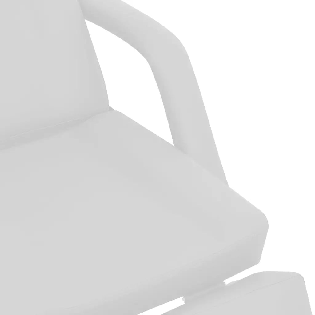 Poltrona da Estetista in Similpelle Bianca 180x62x78 cm 110267