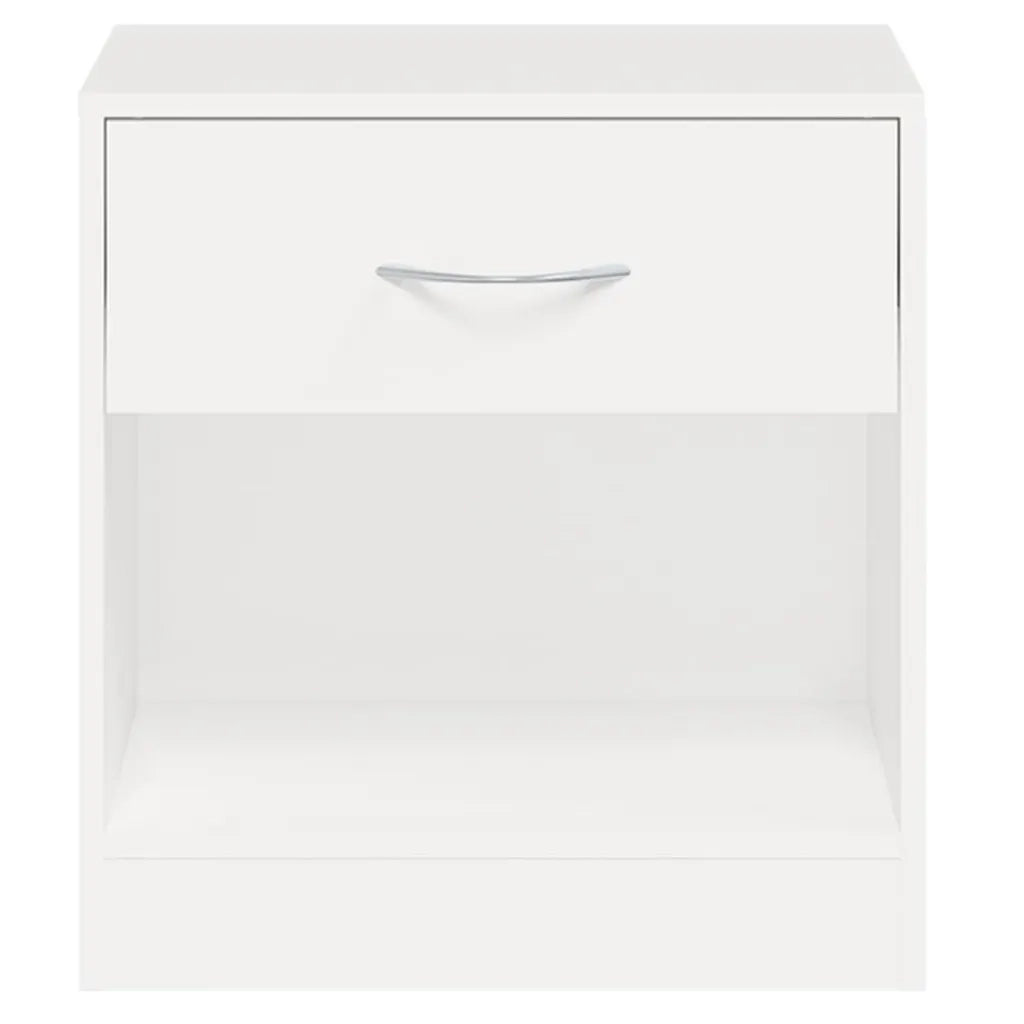 Comodini 2 pz con Cassetto Bianchi cod mxl 31268