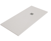 Piatto doccia ARDESIA 75x120 cm Sabbia griglia in acciaio