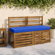 Cuscino per panchina SOEST 100% Poliestere Blu Reale 949692