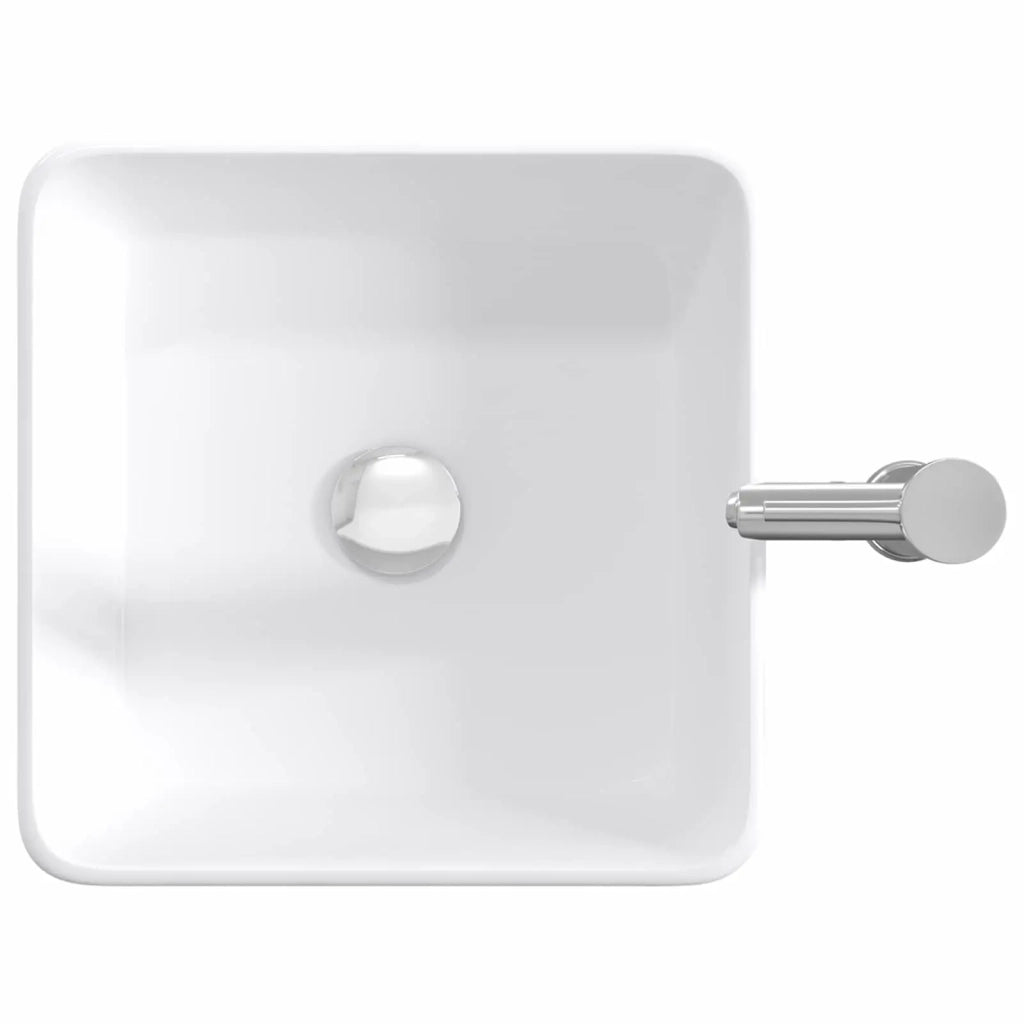 Lavabo da bagno Cromato 49 x 37 x 14 cm Metallo CFW5154195