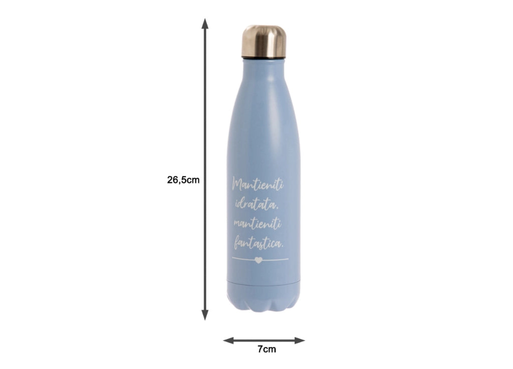 Borraccia Termica Travel 500ml Bottiglia Acqua Thermos Bevande Story - Borraccia - Sugar
