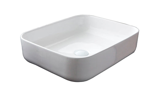 Lavabo da Appoggio 50x39x13 cm in Ceramica TFT Helsinki 1 Bianco
