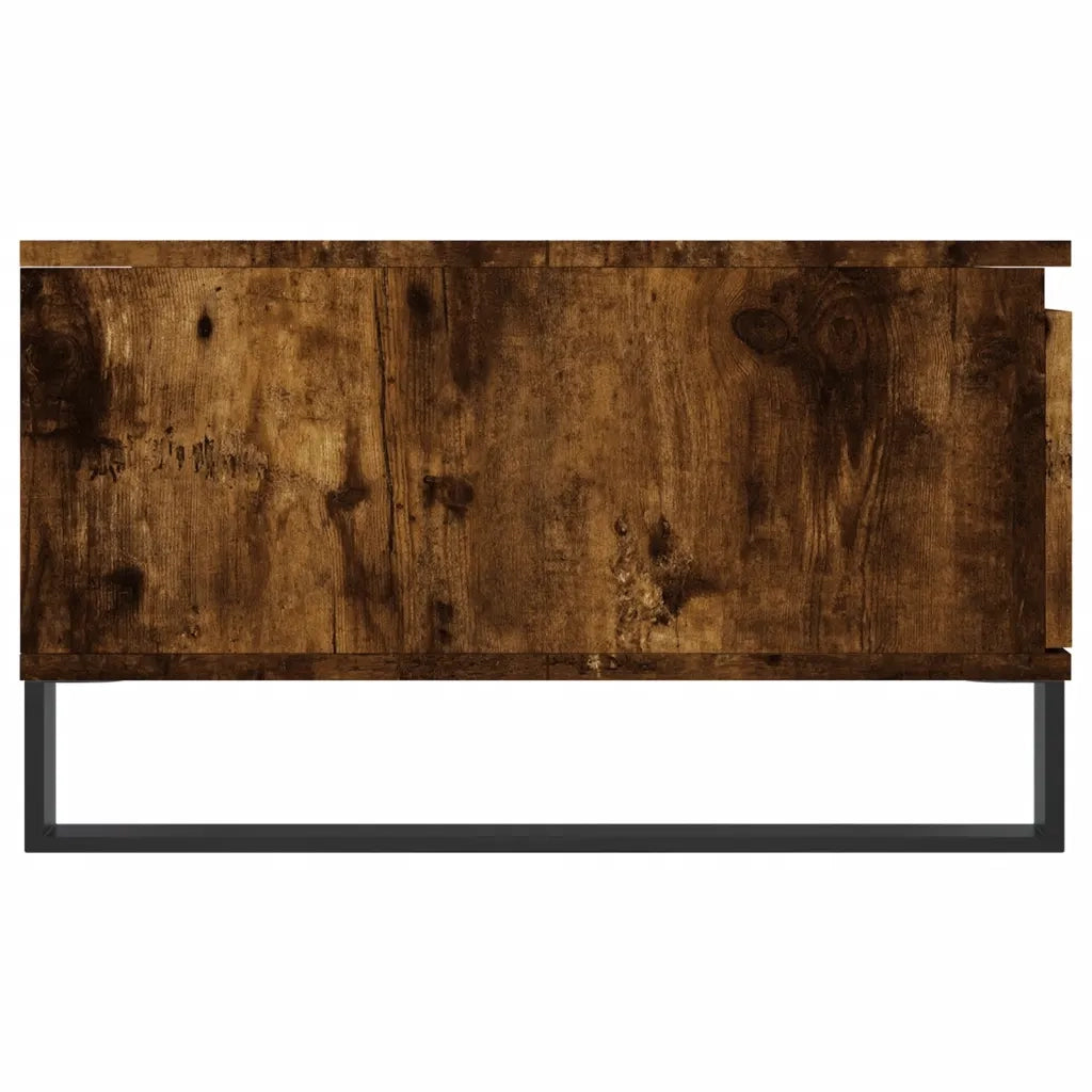 Tavolino da salotto | Tavolino da caff¨¨ | Tavolino da Soggiorno Rovere Fumo 90x60x35cm in Legno Multistrato