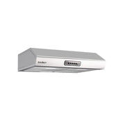 Gruppo cappa sottopensile Tornado60 Samet colore inox