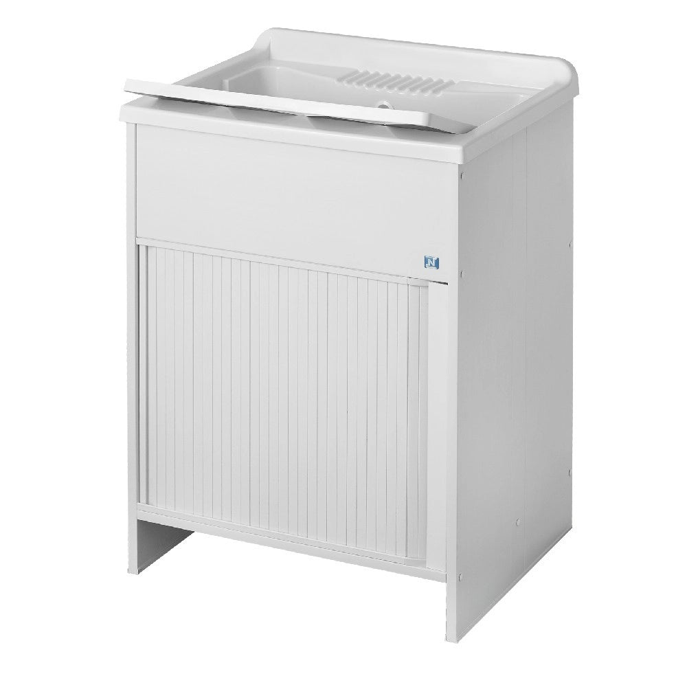 Lavatoio in resina con kit di montaggio 60 x 60