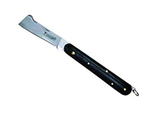COLTELLO INNESTO IN ACCIAIO TEMPRATO CM.17 LINEA GARDEN - 3 pezzi DE LUCA