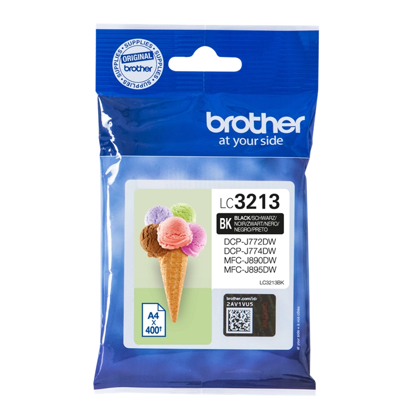 Brother LC3213BK cartuccia d'inchiostro 1 pz Originale Nero