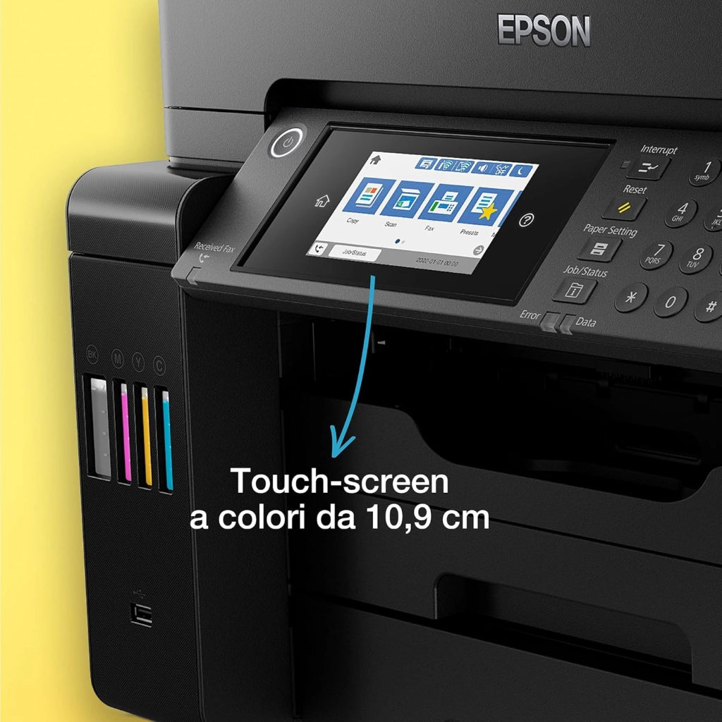 EcoTank ET-16655 Stampante multifunzione A3+ Wi-Fi con serbatoi di inchiostro ricaricabili e fax