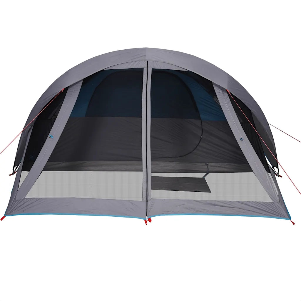 Tenda Familiare Cabina per 6 Persone-Tenda da campeggio Blu Impermeabile 326269
