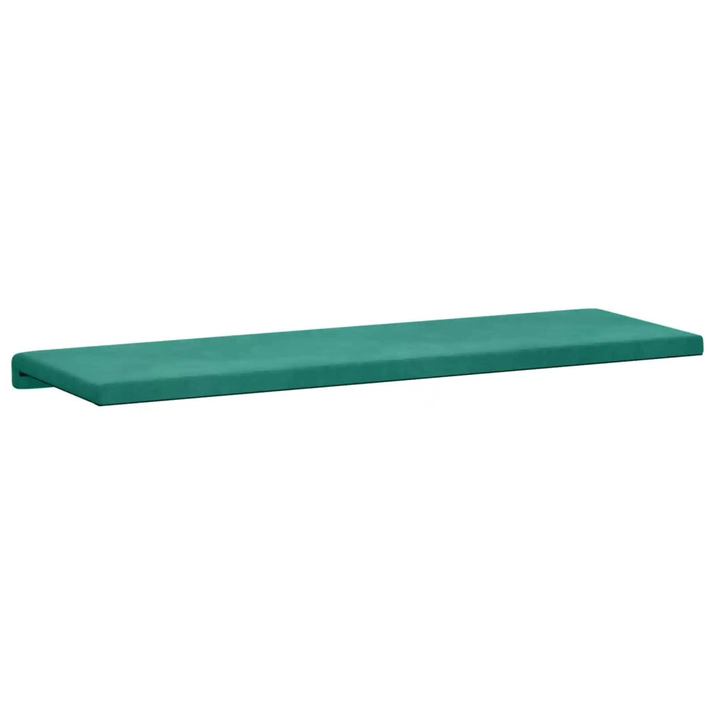 Cuscino per panchina Velluto (V) Turchese Profondità 35 cm 42043339