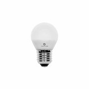 Lampadina LED Sferica 5W Retrofit 360 gradi, attacco E14 o E27, luce calda 3000K, efficienza energetica elevata, ideale per illuminazione d'interni