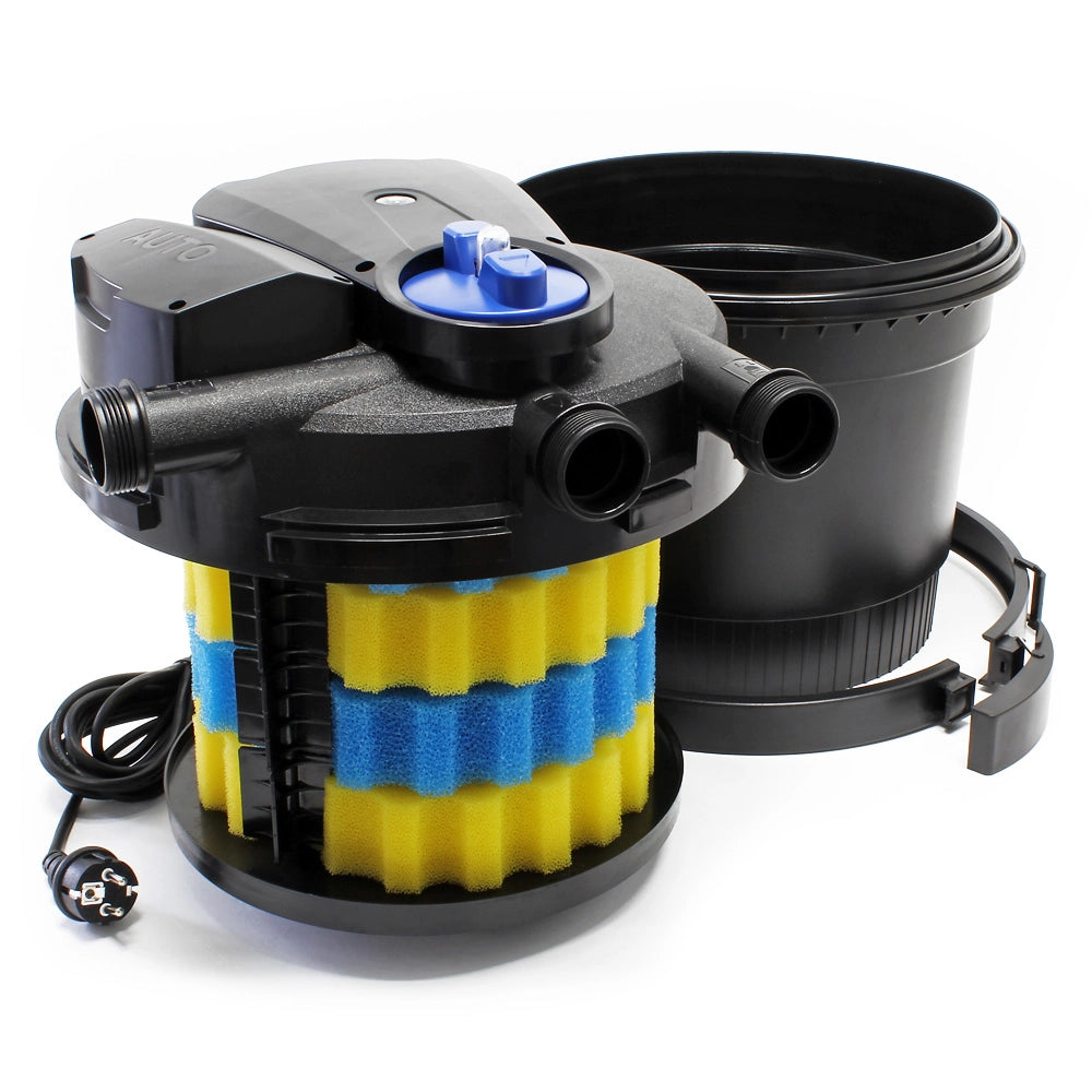 Set per laghetti CPA-5000 8000l 11W UVC Pompa NEO3800 Tubo