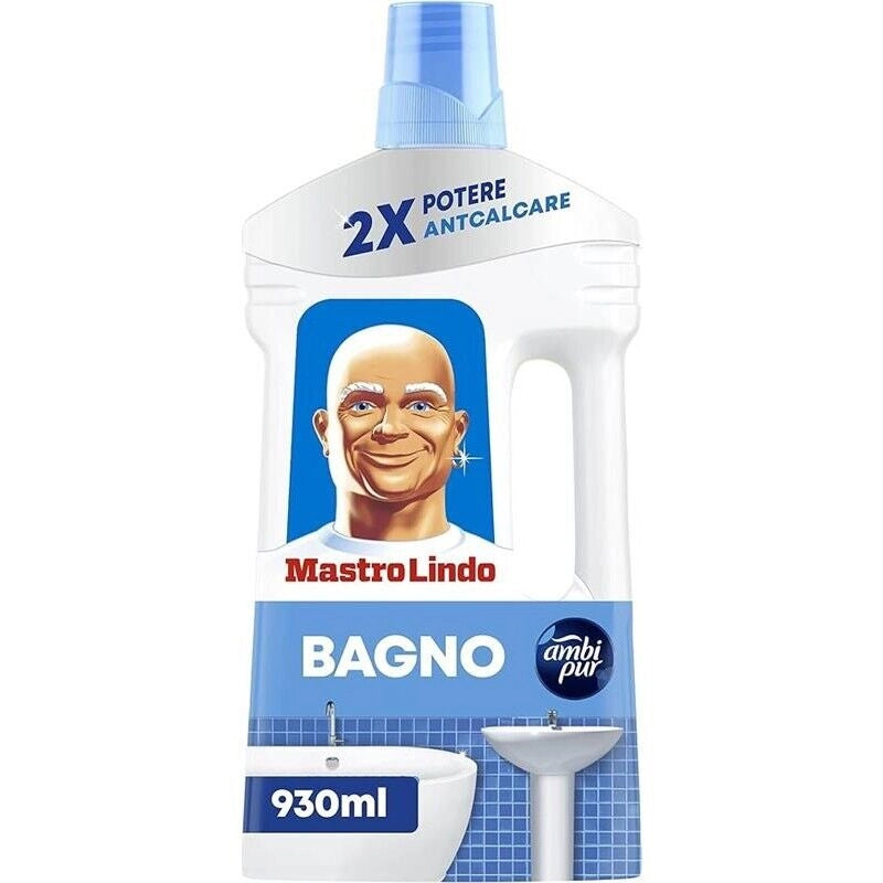 MASTROLINDO DETERGENTE ANTICALCARE IN FORMATO DA 930ML BAGNO