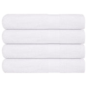 Asciugamani 4 pz Bianchi 100x200 cm 360 g/mÂ² 100% Cotone