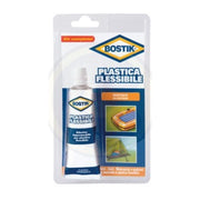 BOSTIK PLASTICA FLESSIBILE TUBETTO 50 G BLISTER- 6,0 pz
