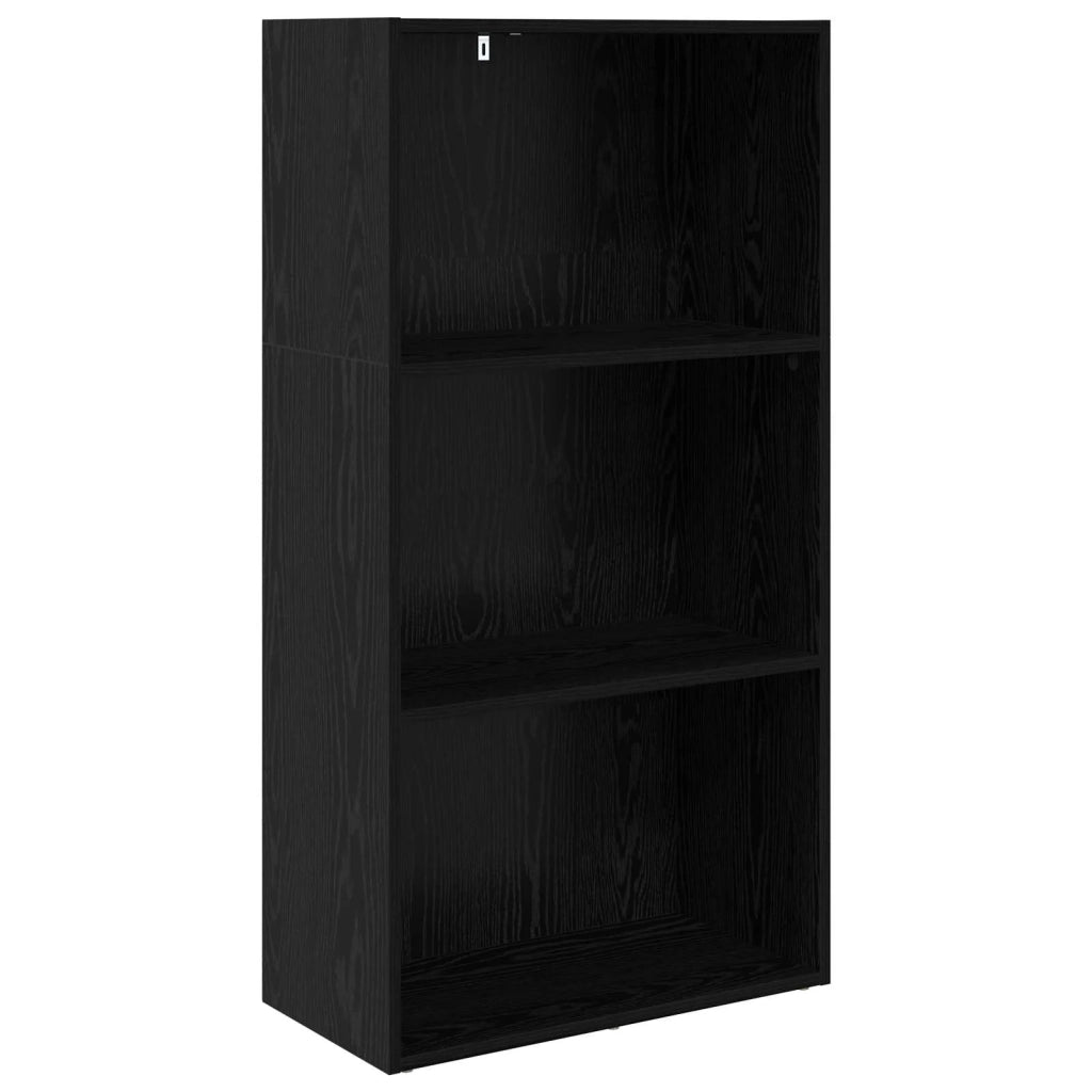 Libreria Rovere Nero 60 x 30 x 114 cm Legno multistrato 8003714