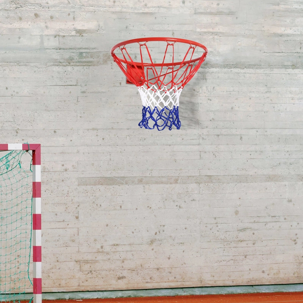 Canestro da Basket con Rete Ø46 cm in Metallo