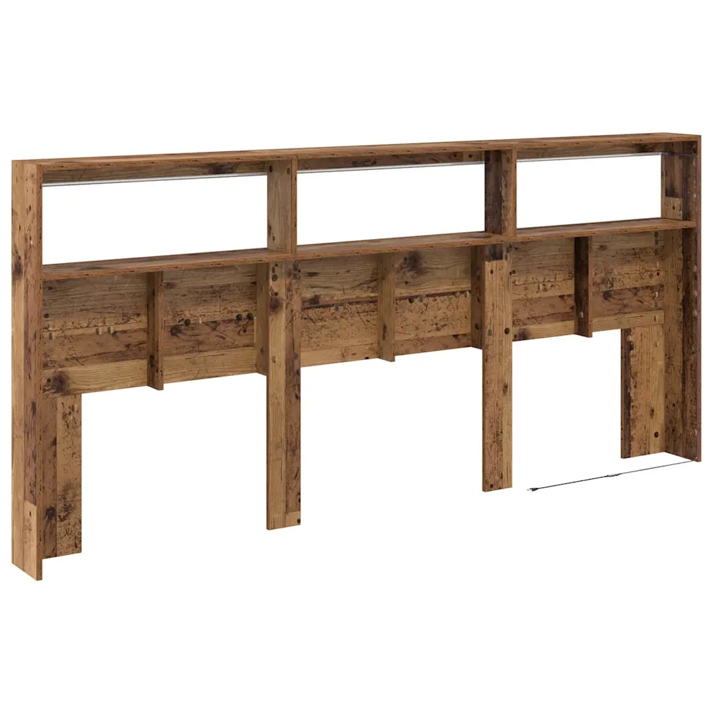 Testiera Legno vecchio 220 x 17 x 102 cm Legno multistrato 886256