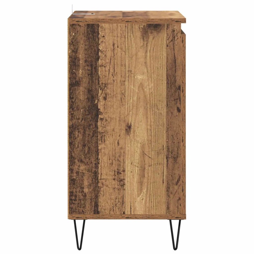 Credenza | Madia | Buffet da pranzo | Armadio da pranzo Legno vecchio 40 x 35 x 70 cm Legno multistrato
