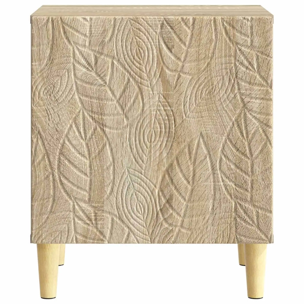 Comodino Rovere Sonoma 43 x 34,5 x 50 cm Legno ingegnerizzato 895029