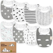 Pacchetto di 8 cuscini per bambini in cotone biologico - Cuscini per bambini e piccoli bambini - Grandi cuscini per bambini, cuscini per bambini, cuscini per piccoli bambini