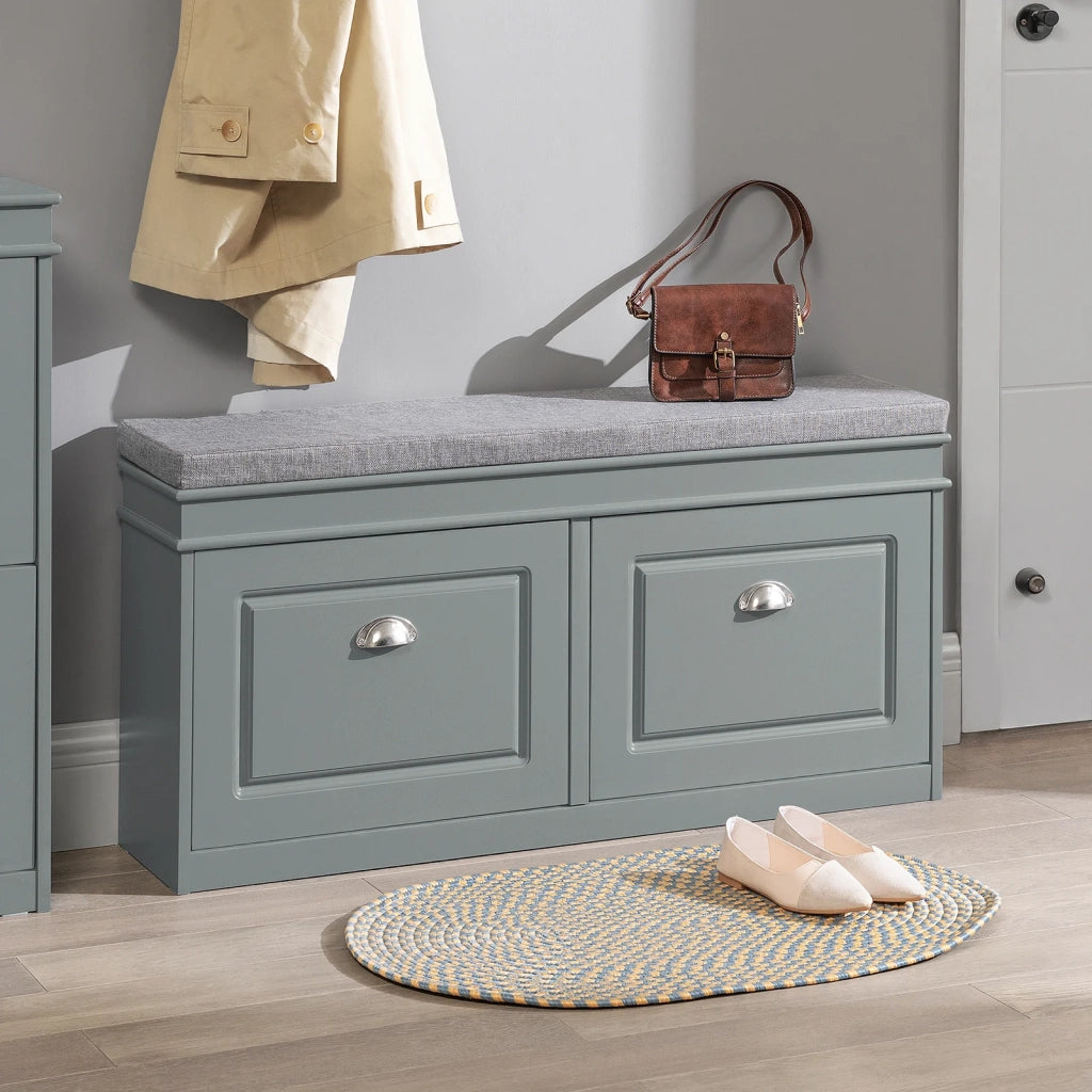 Scarpiera salvaspazio Slim Mobili per Scarpe Serie Scarpiere 104x24x52cm Grigio FSR64-HG