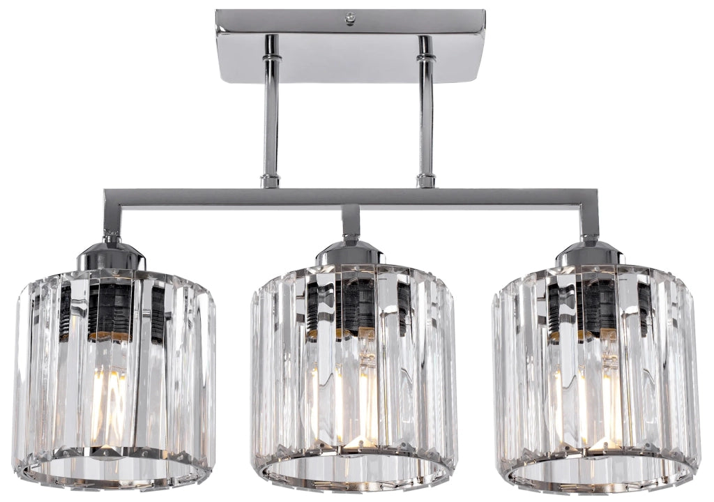 Lampada Pensile Glamour Cromo 3xe27 392228