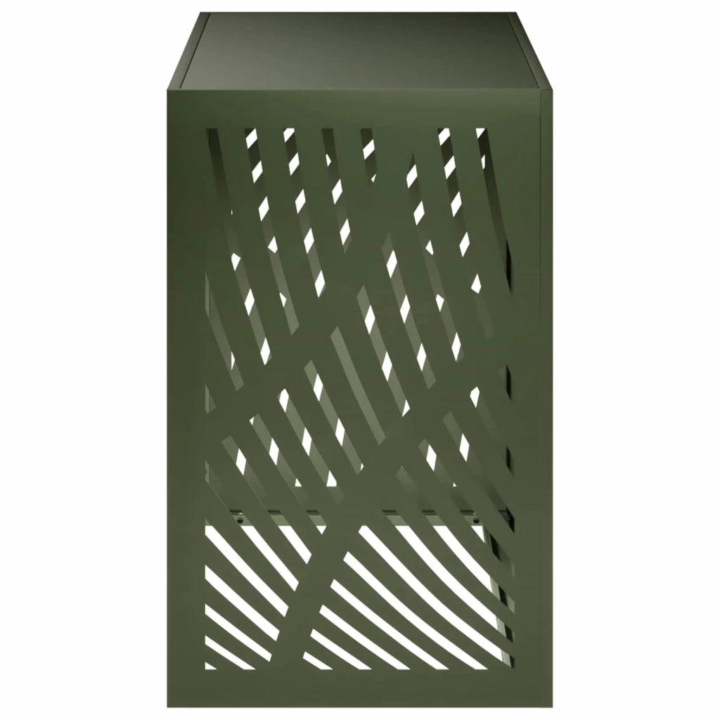 Copertura per condizionatore d'aria Verde Oliva Acciaio 8014111