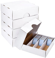 Cassa di archiviazione 4 cassetto - Cassa per carte da gioco - 37,5 x 34 x 11 cm - Ideale per carte da gioco - Cassa per carte da gioco