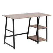 Scrivania per computer con 2 ripiani per ampio spazio di archiviazione 120 cm 19_0000511