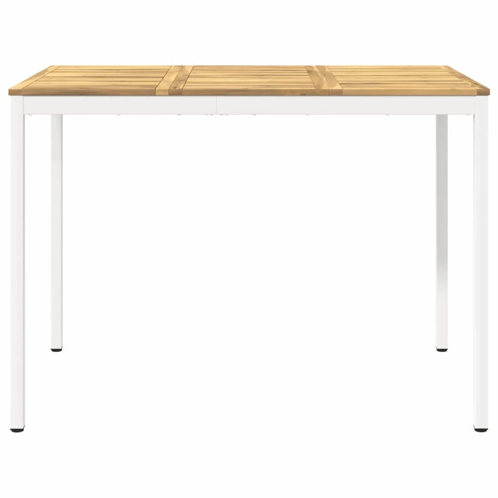 Tavolo Bar da Giardino Bianco 147 x 88,5 x 105 cm 901785