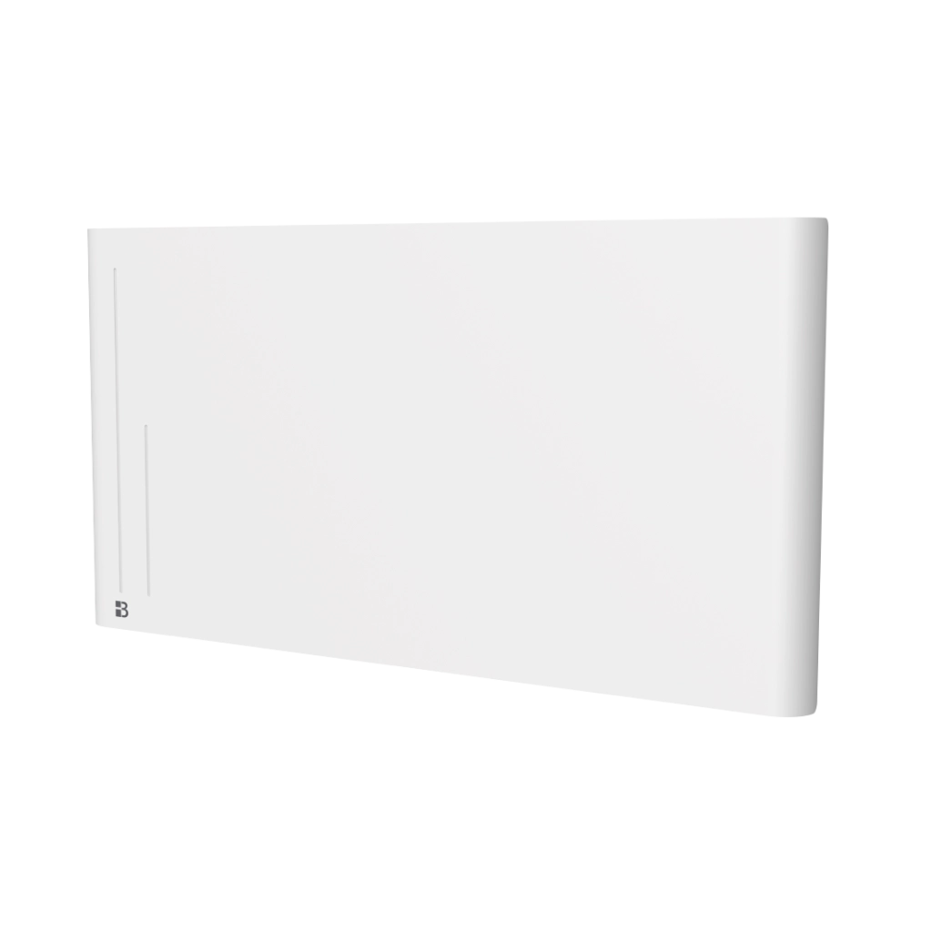 Radiatore elettrico fisso ad inerzia ceramica a secco 2000W ALBA orizzontale bianco