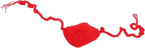 Caldo cappotto di lana per il sonno in inverno - Plaid elegante per uomo e donna - Rosso