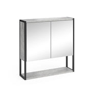 Vicco Specchio contenitore bagno Calcestruzzo 60 x 60.6 cm